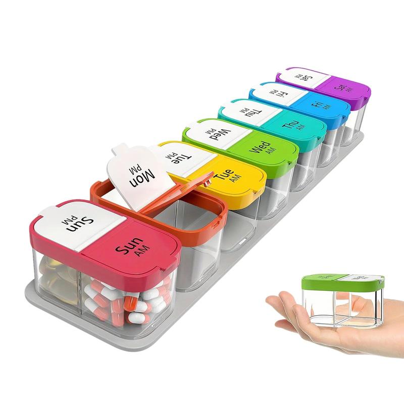 Food Storage Xl - 1PCS Large 7 Day Pill Organizer