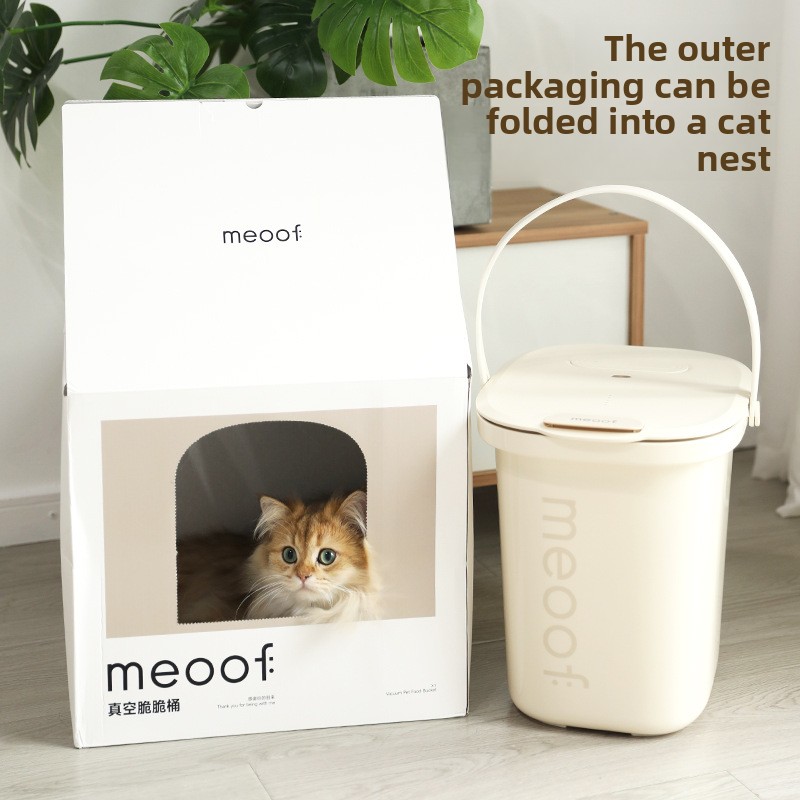 Food Storage Pet - Vacuum grain storage buckets, moisture-proof and