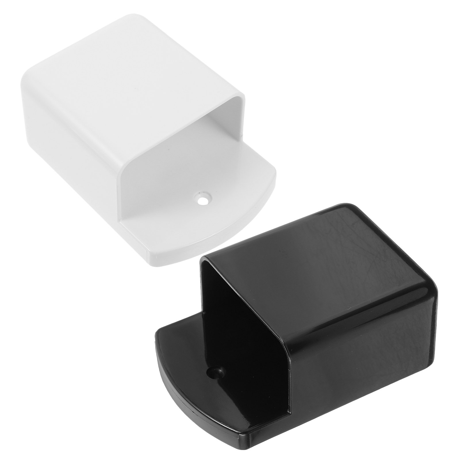 Food Storage Rack - 2Pcs Wall Mounted Remote Holder Adhesive