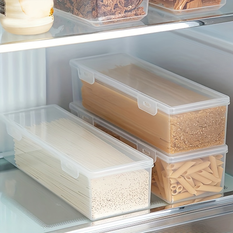 Food Storage And Safety - Large Capacity Transparent Plastic Refrigerator Storage