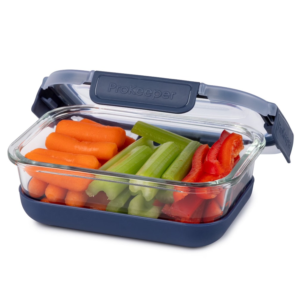 2.8 Cup Glass Food Storage Con - Food Storage Freezer Containers ulasan dan harga
