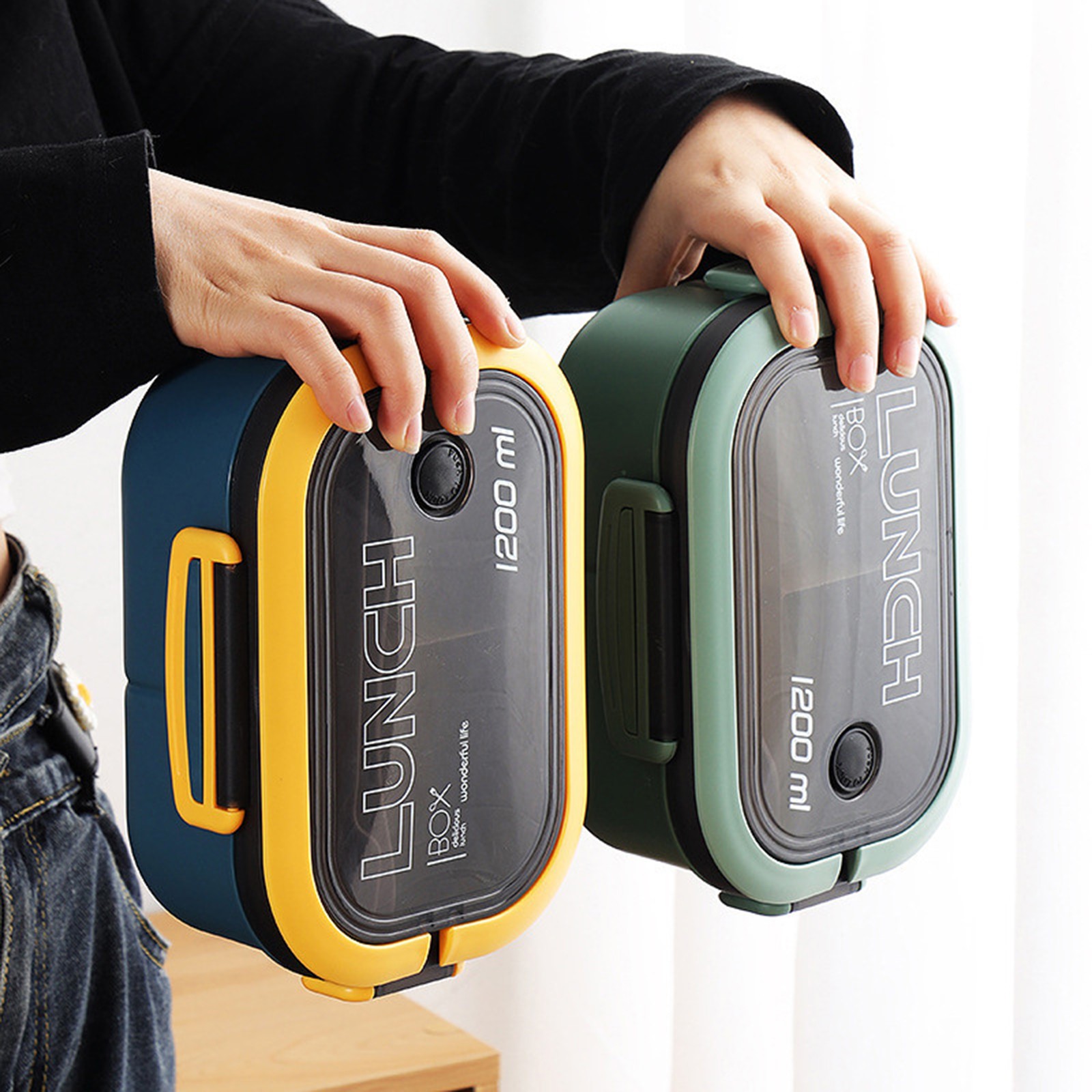 Sealed Double-Layer Lunch Box  - Food Storage Not Plastic ulasan dan harga