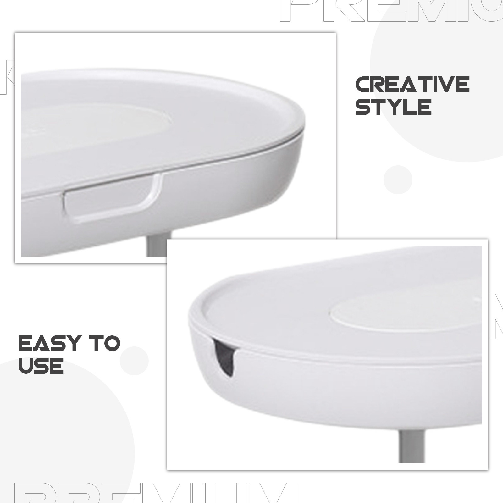 Wall Outlet Rack Detachable Pl - Food Storage Rack ulasan dan harga