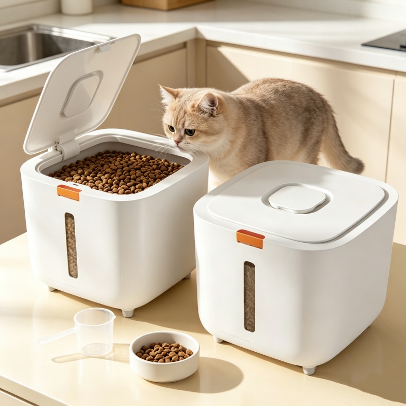 5/7KG Pet Food Storage Box, Se - Food Storage Dog ulasan dan harga