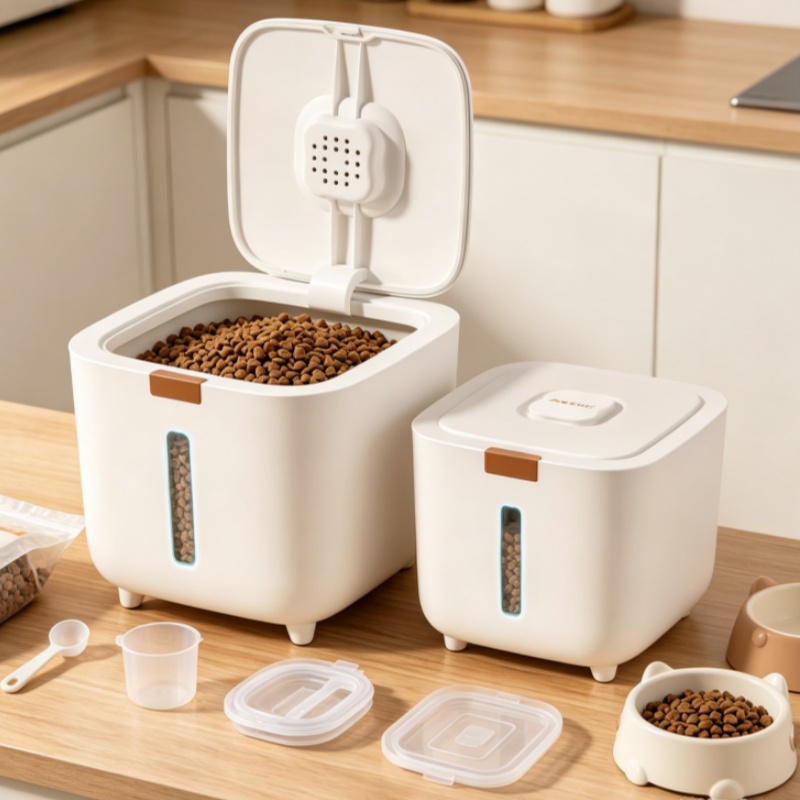 5/7KG Pet Food Storage Box, Se - Food Storage Dog ulasan dan harga