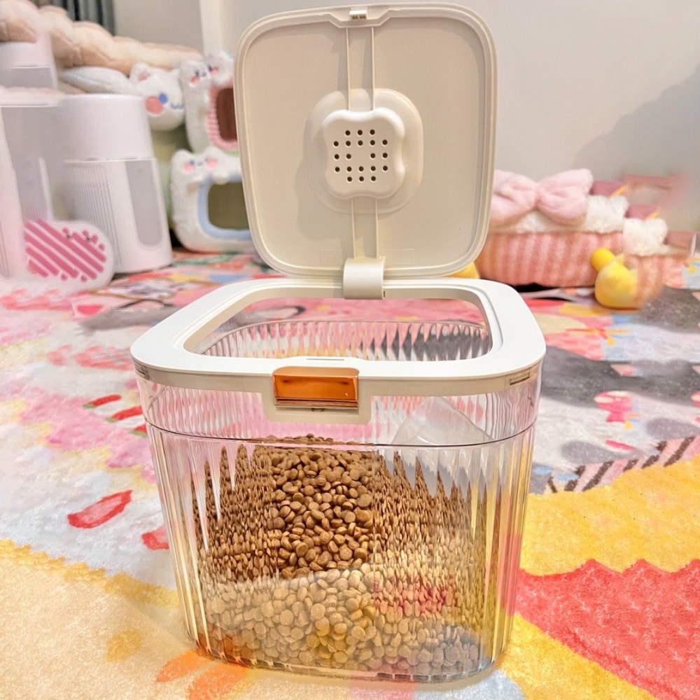 Flip Cover Dog Food Storage Co - Food Storage Dog ulasan dan harga