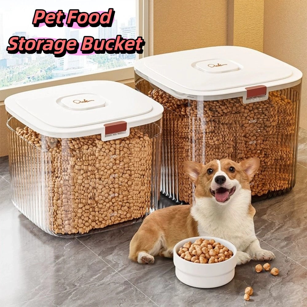 Flip Cover Dog Food Storage Co - Food Storage Dog ulasan dan harga