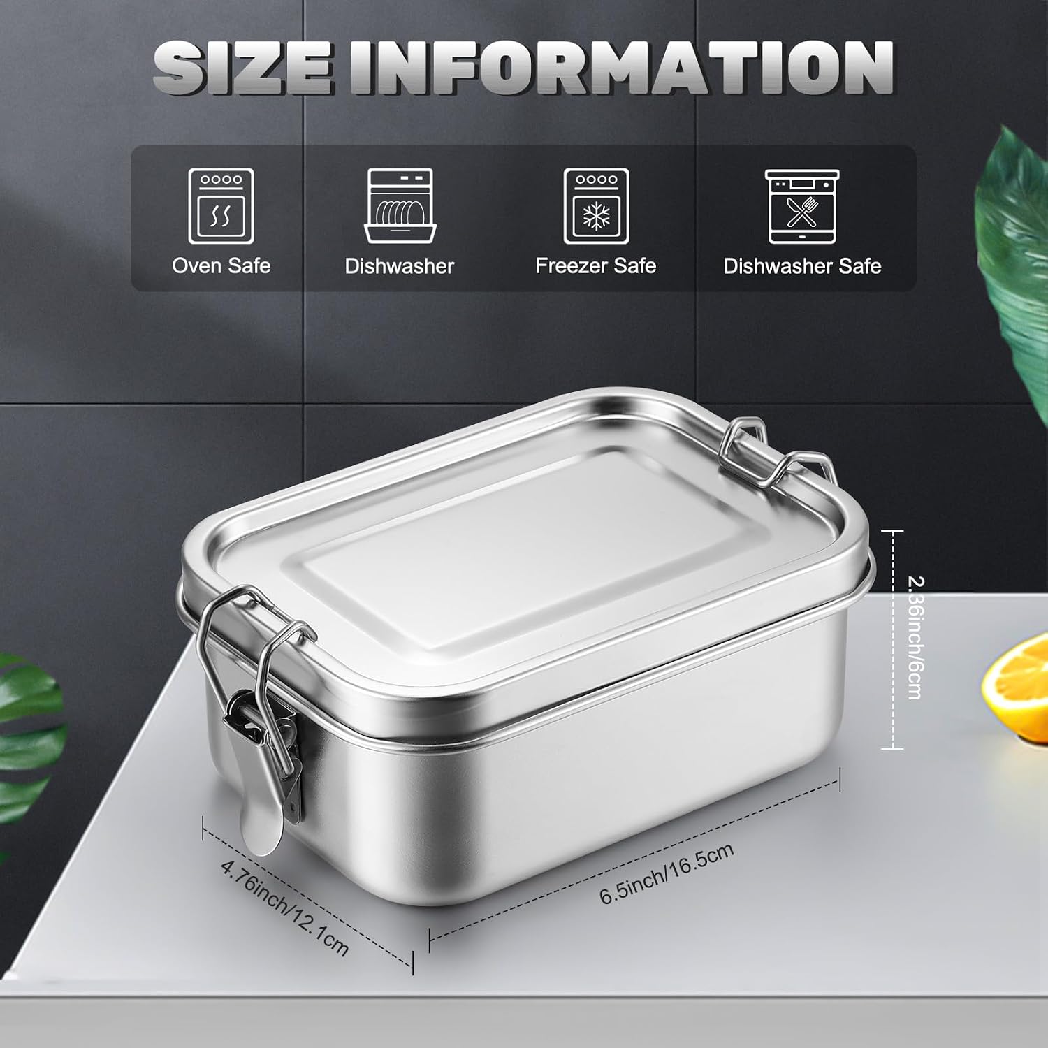 Stainless Steel Food Storage C - Food Storage Freezer Containers ulasan dan harga