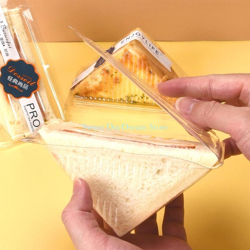 Y88C Pack of 100 PET Sandwich  - Food Storage Pet ulasan dan harga