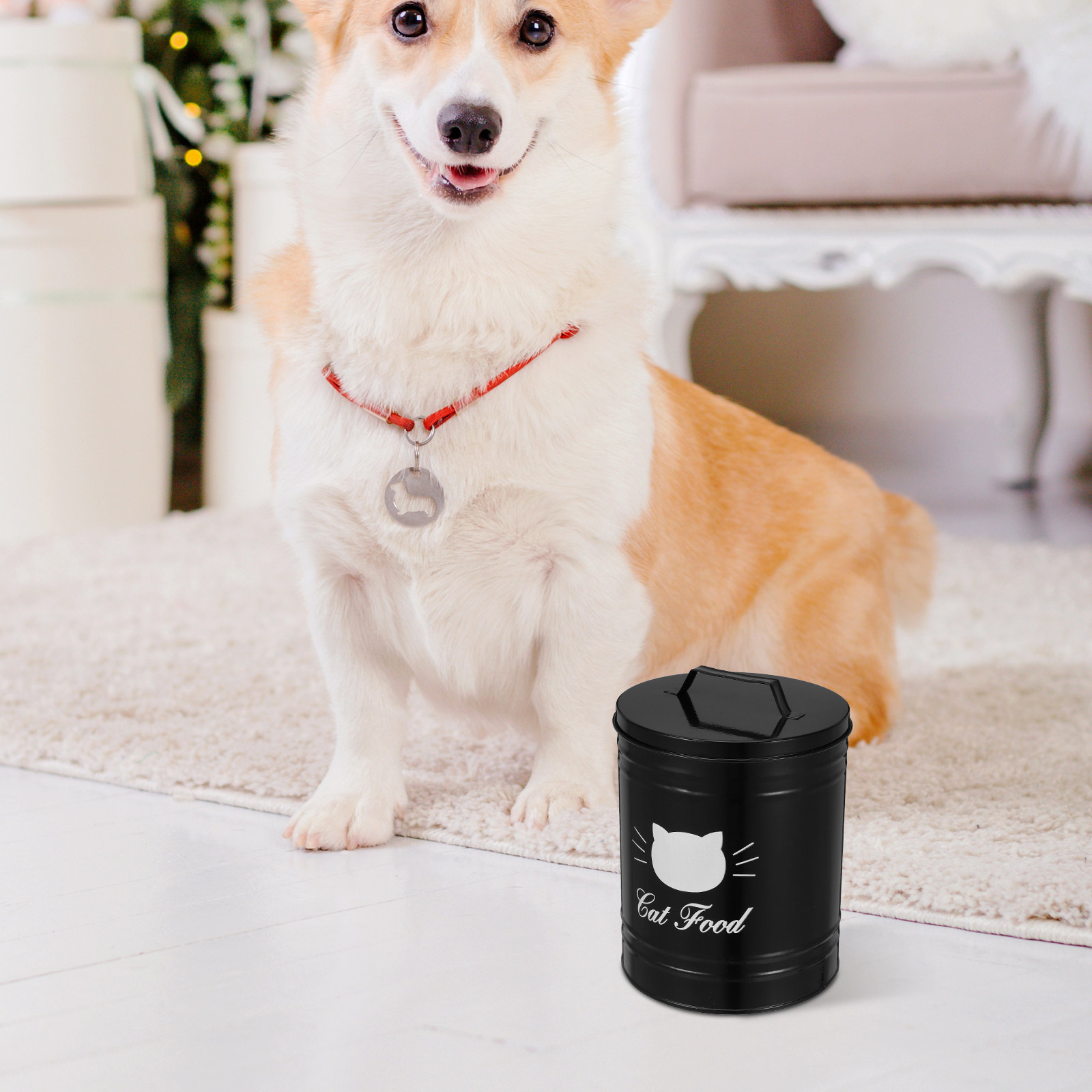 Pet Food Storage Container Iro - Food Storage Dog ulasan dan harga
