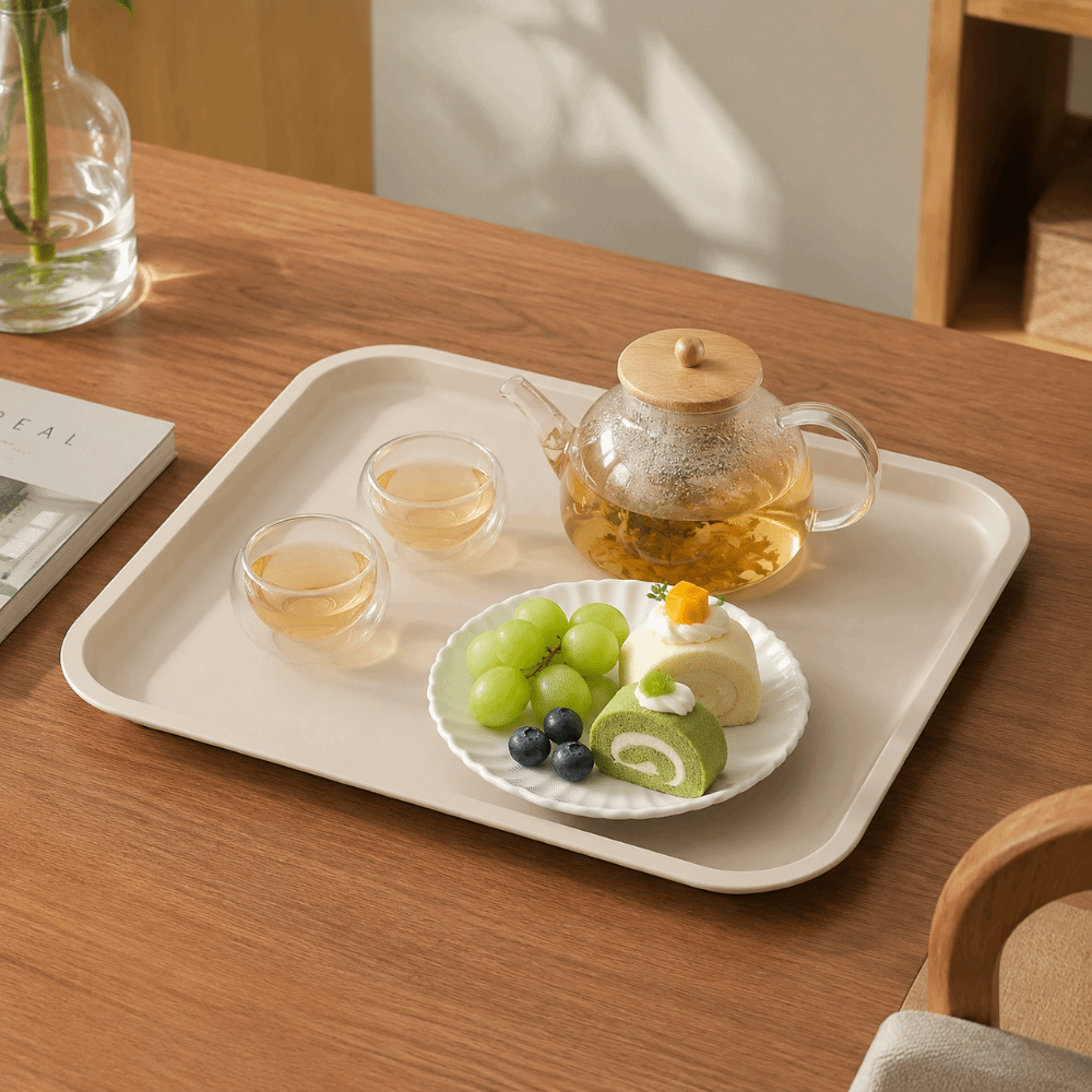 Multicolor Serving Tray Multi- - Food Storage Xl ulasan dan harga