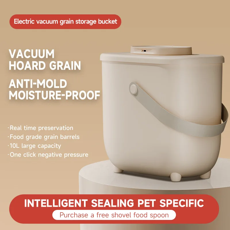 Vacuum Pet Food Storage Contai - Food Storage Dog ulasan dan harga