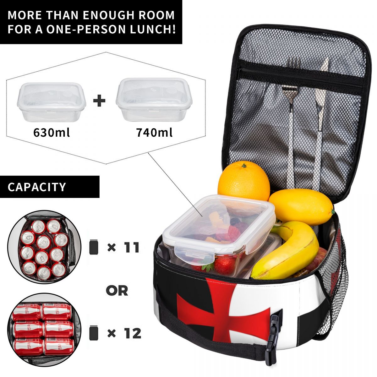 Templar Knight Jerusalem Cross - Food Storage Medieval ulasan dan harga