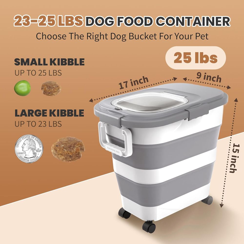 Airtight Dog Food Storage Cont - Food Storage Dog ulasan dan harga