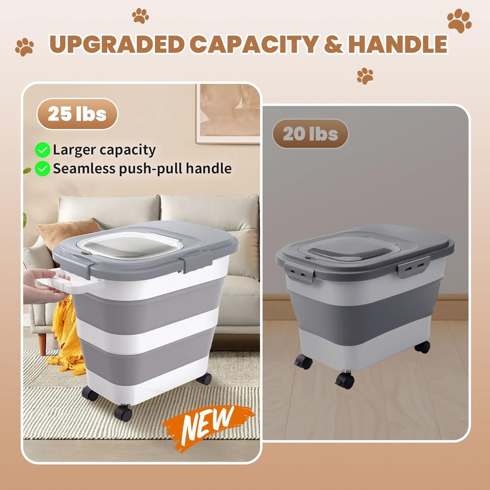 Airtight Dog Food Storage Cont - Food Storage Dog ulasan dan harga