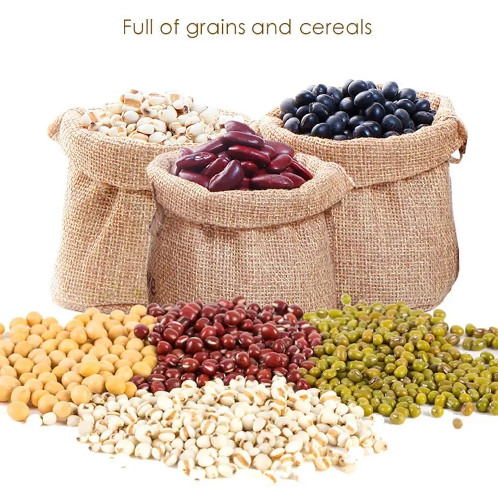 Natural Burlap Sack Jute Potat - Food Storage In Roots ulasan dan harga