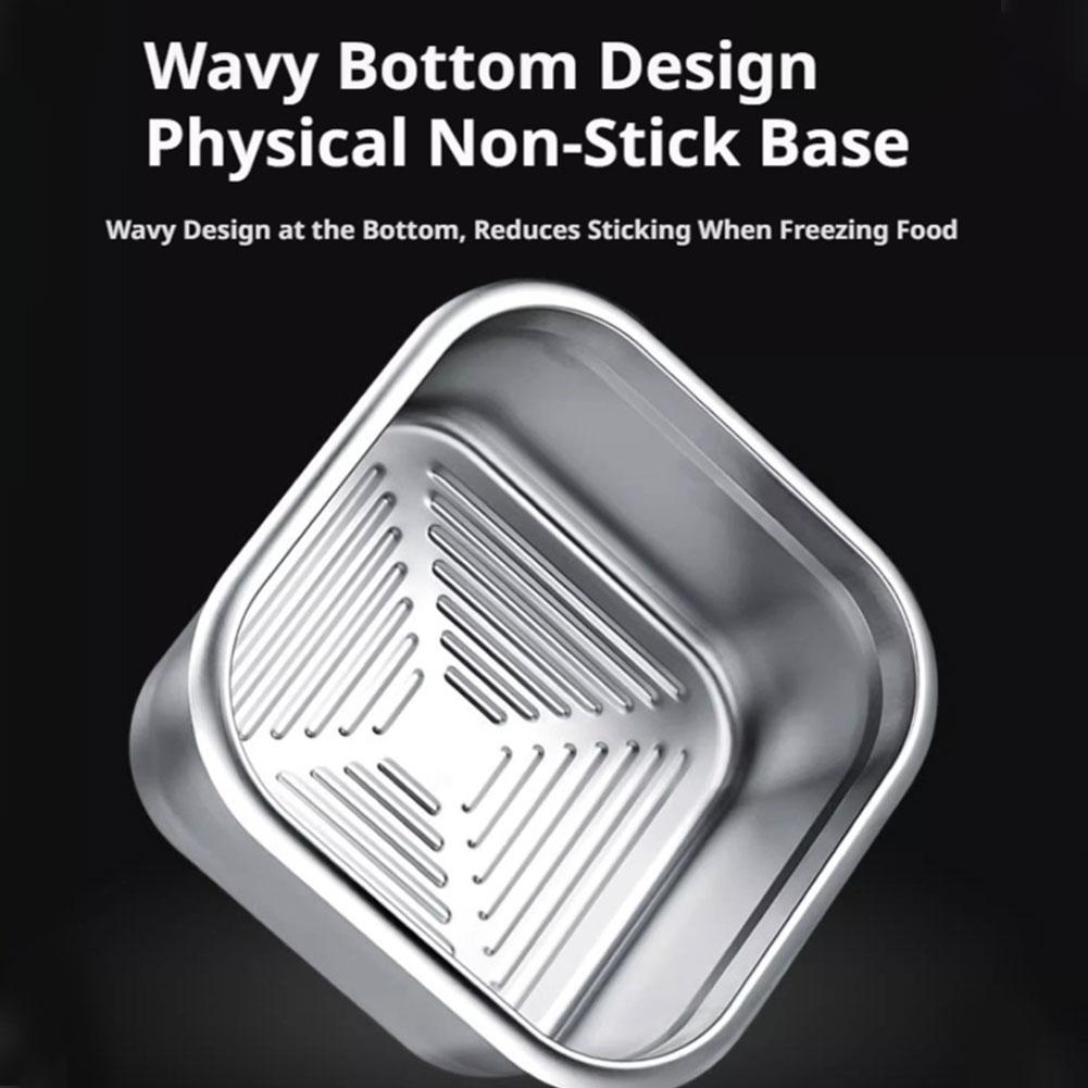 304 Stainless Steel Food Stora - Food Storage Not Plastic ulasan dan harga