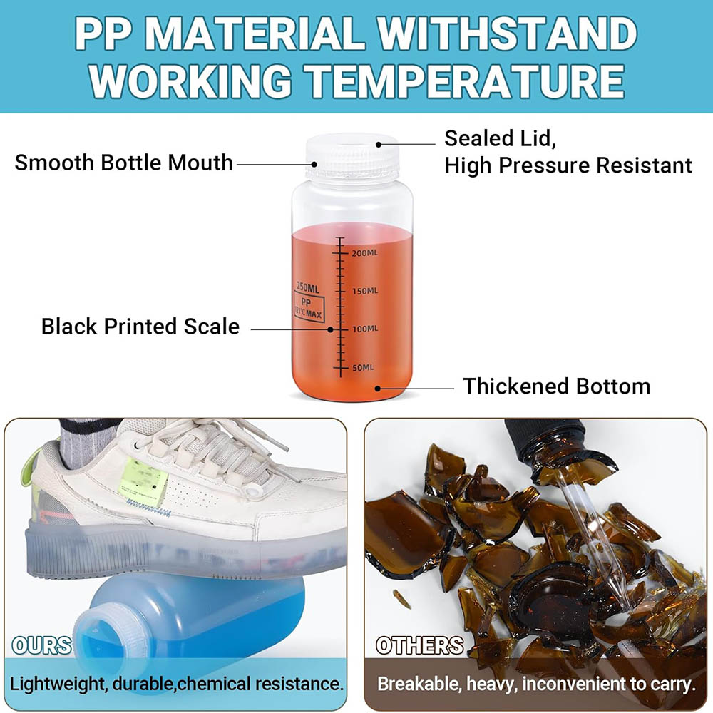 8oz/250ml Wide Mouth Plastic B - Food Storage Not Plastic ulasan dan harga