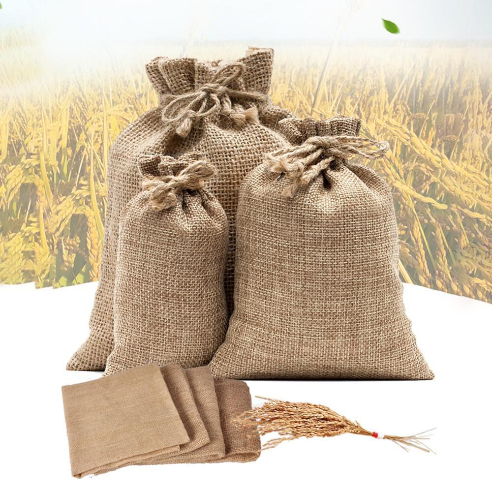 Burlap Potato Sacks Jute Potat - Food Storage In Roots ulasan dan harga