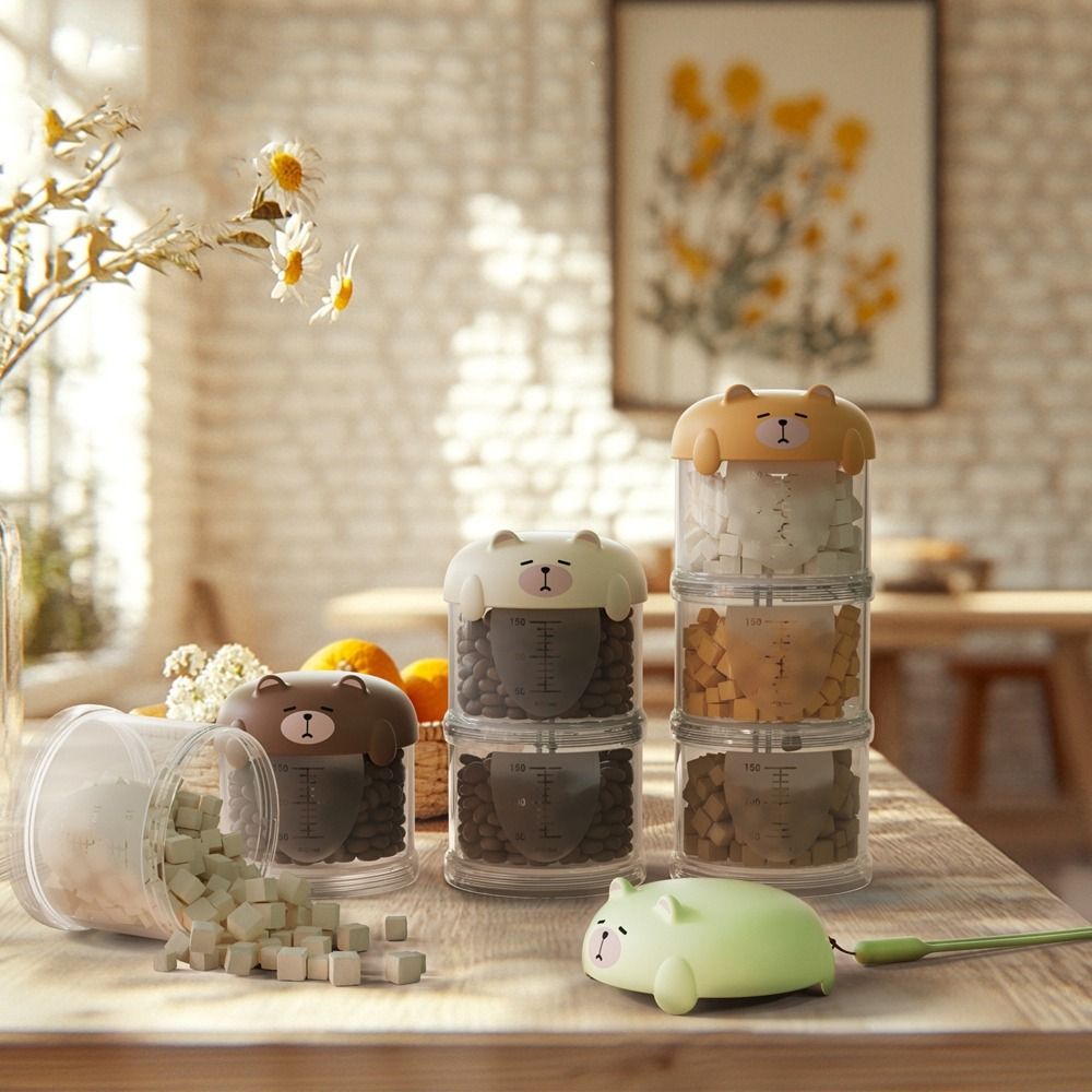 Practical Plastic Multi-Layer  - Food Storage Dog ulasan dan harga