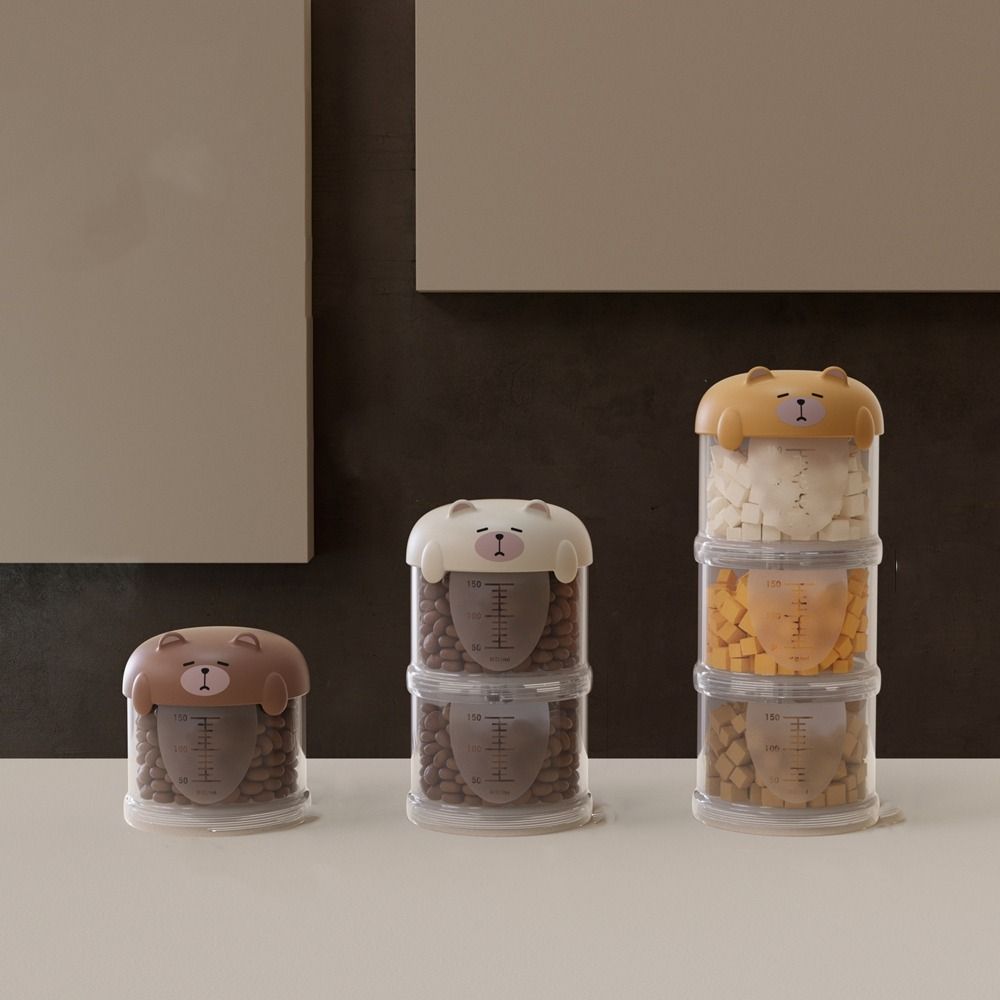 Practical Plastic Multi-Layer  - Food Storage Dog ulasan dan harga