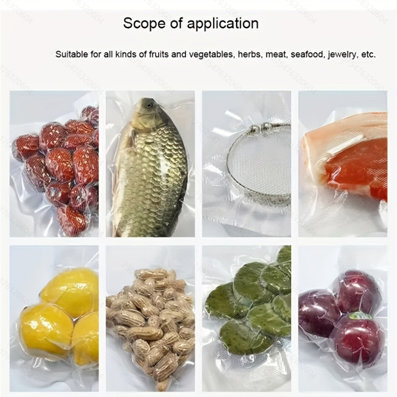 4pcs Vacuum Sealer Bags: 4 Rol - Food Storage Xl ulasan dan harga