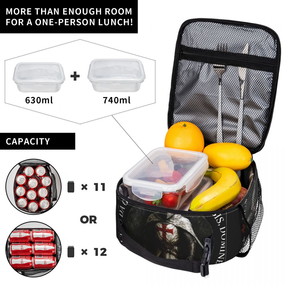Templar Knight Crusader Resuab - Food Storage Medieval ulasan dan harga