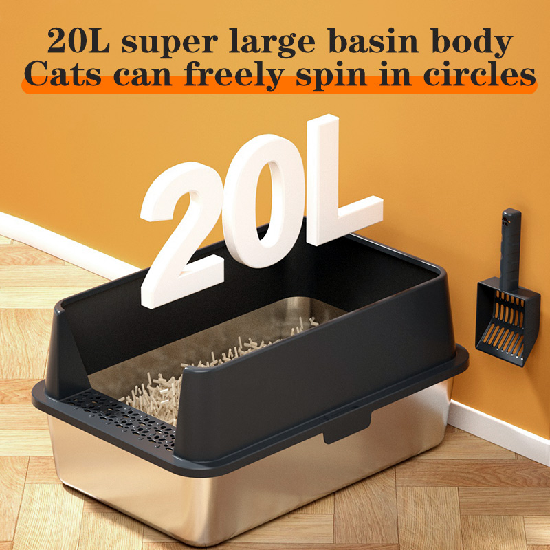 2PACK Stainless Steel Cat Litt - Food Storage Xl ulasan dan harga