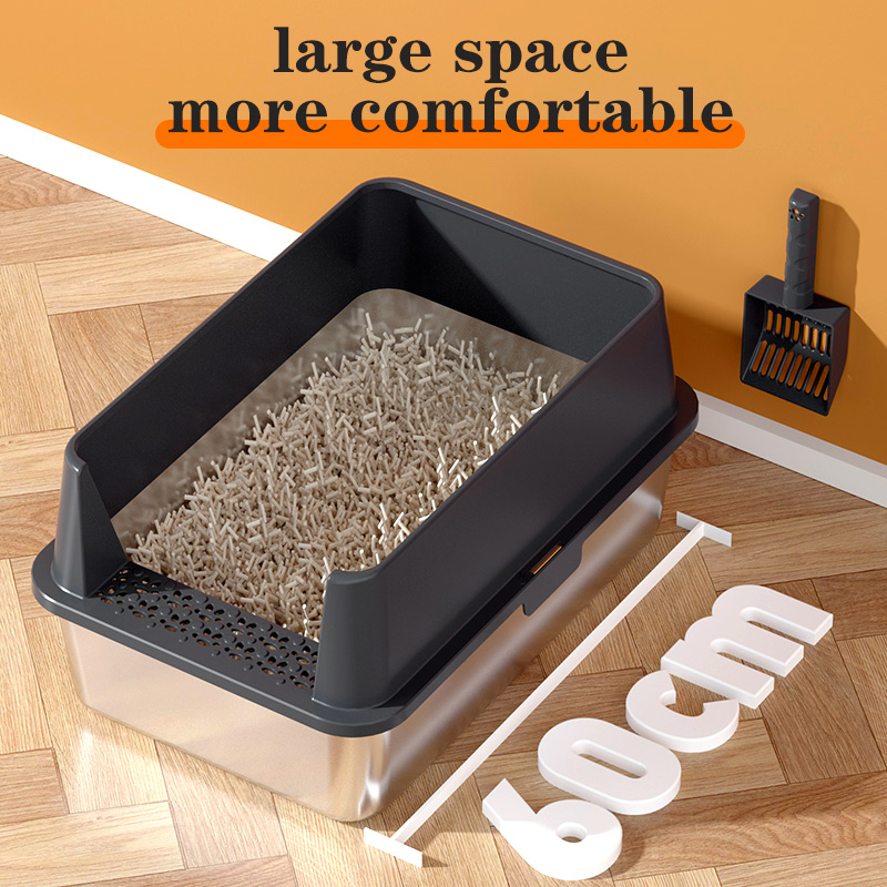 2PACK Stainless Steel Cat Litt - Food Storage Xl ulasan dan harga