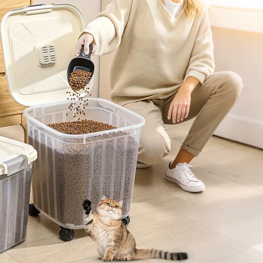 1 X 15kg Large-Capacity Pet Fo - Food Storage And Safety ulasan dan harga