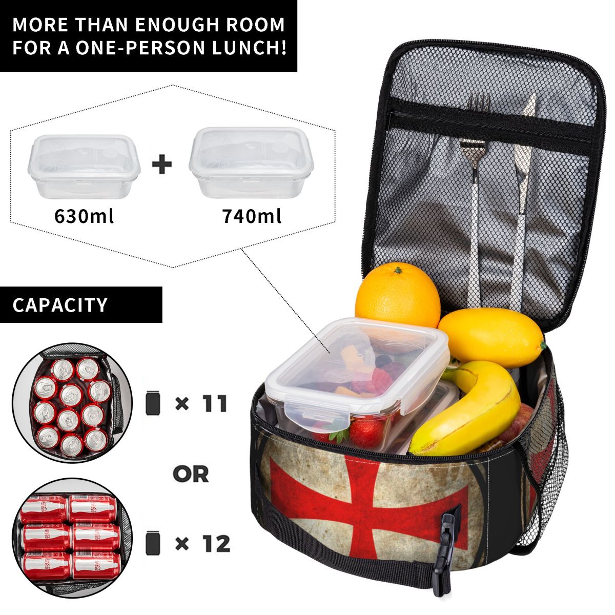 Templar Knight Jerusalem Cross - Food Storage Medieval ulasan dan harga