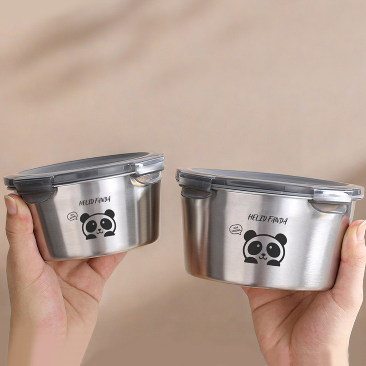 304 Stainless Steel Fresh-keep - Food Storage Freezer Containers ulasan dan harga