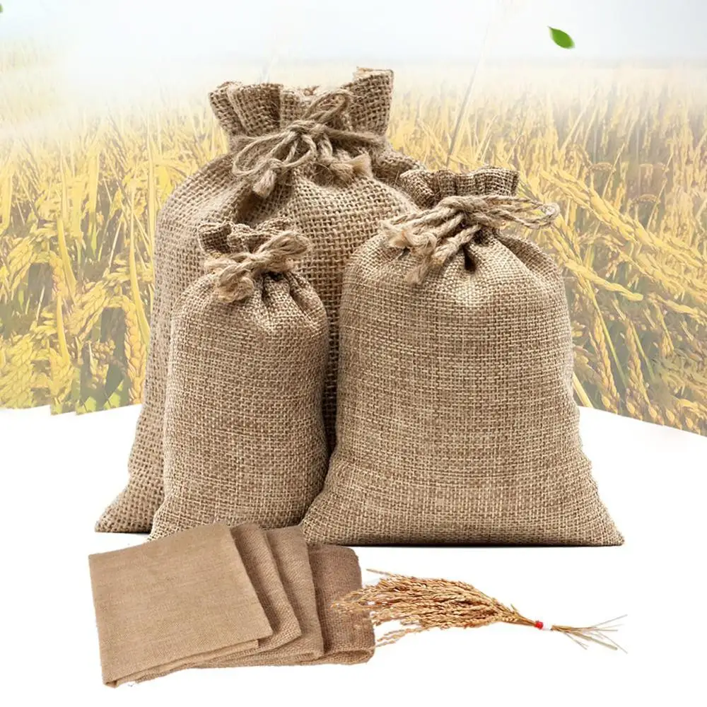 Burlap Potato Sacks Jute Potat - Food Storage In Roots ulasan dan harga