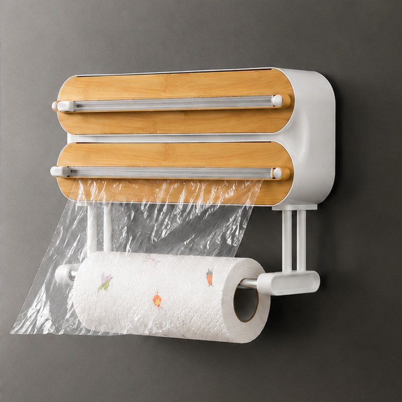 Magnetic Food Wrap Dispenser C - Food Storage Freezer Containers ulasan dan harga