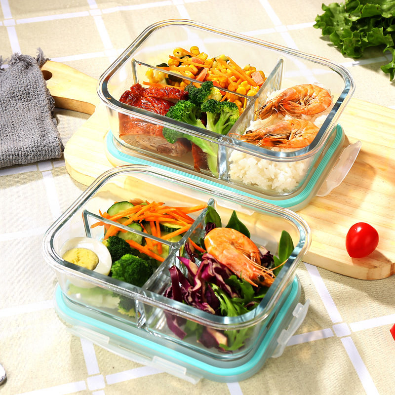 Glass Fresh-Keeping Box high B - Food Storage Freezer Containers ulasan dan harga