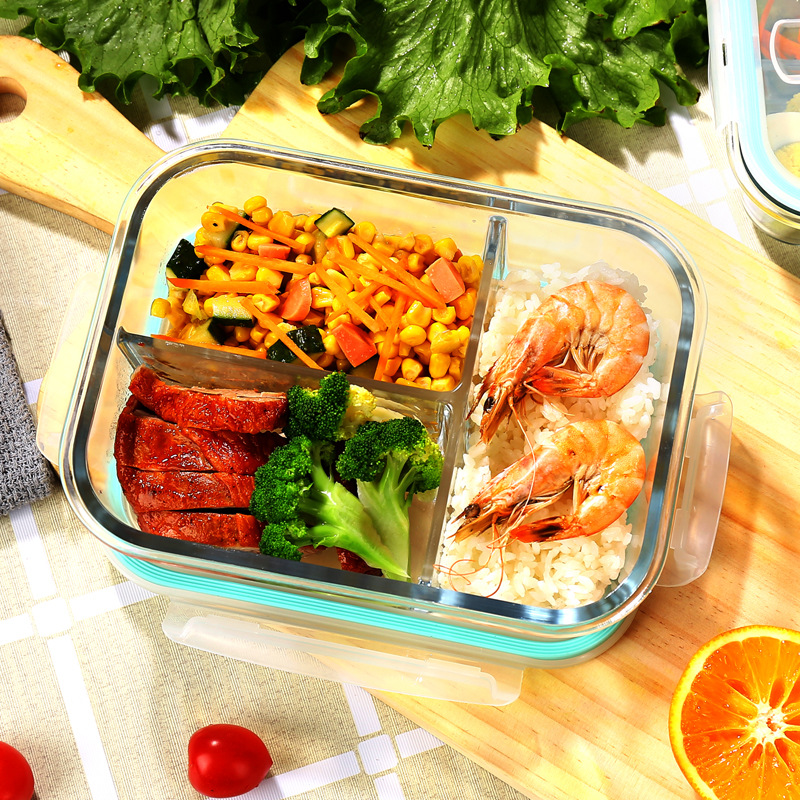 Glass Fresh-Keeping Box high B - Food Storage Freezer Containers ulasan dan harga