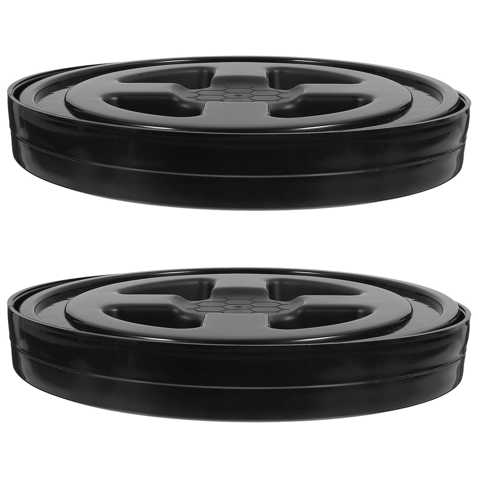 2Pcs Lock Bucket Lid Airtight  - Food Storage Pet ulasan dan harga