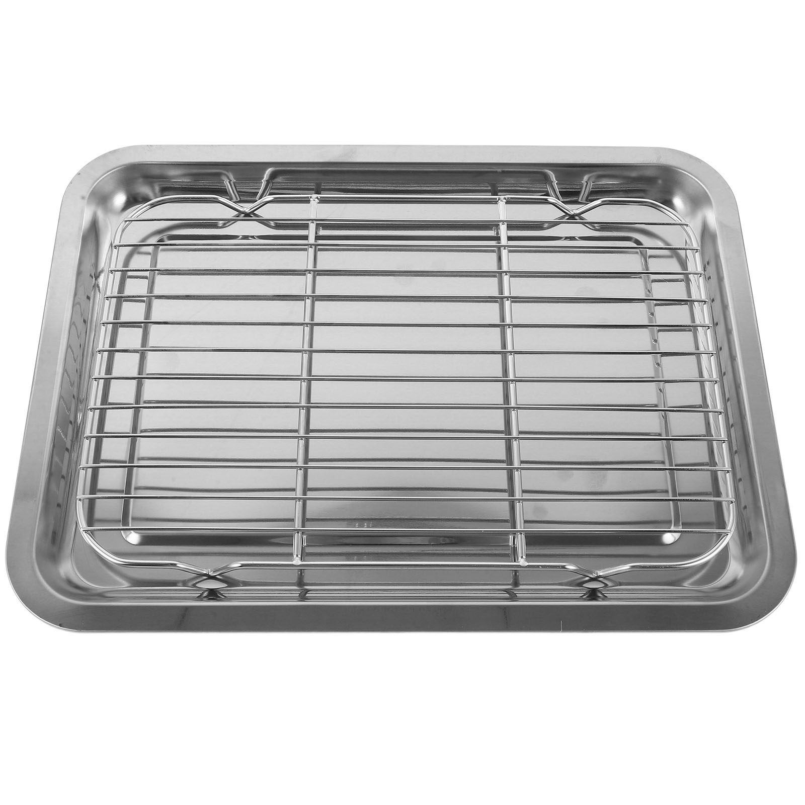 1Set Stainless Steel Wire Baki - Food Storage Rack ulasan dan harga