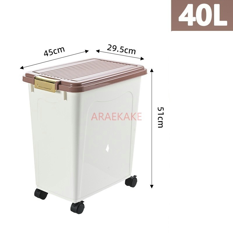 Large capacity 15kg thick dog  - Food Storage Dog ulasan dan harga