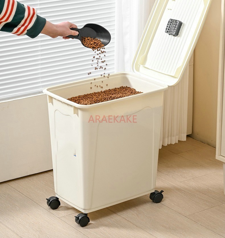 Large capacity 15kg thick dog  - Food Storage Dog ulasan dan harga