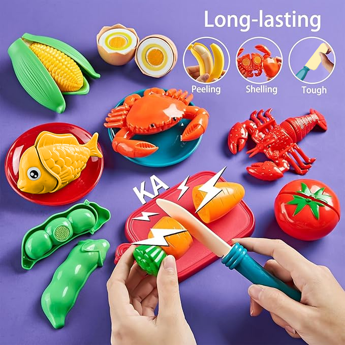 81PC Kitchen Fun Cutting Fruit - Food Storage Not Plastic ulasan dan harga
