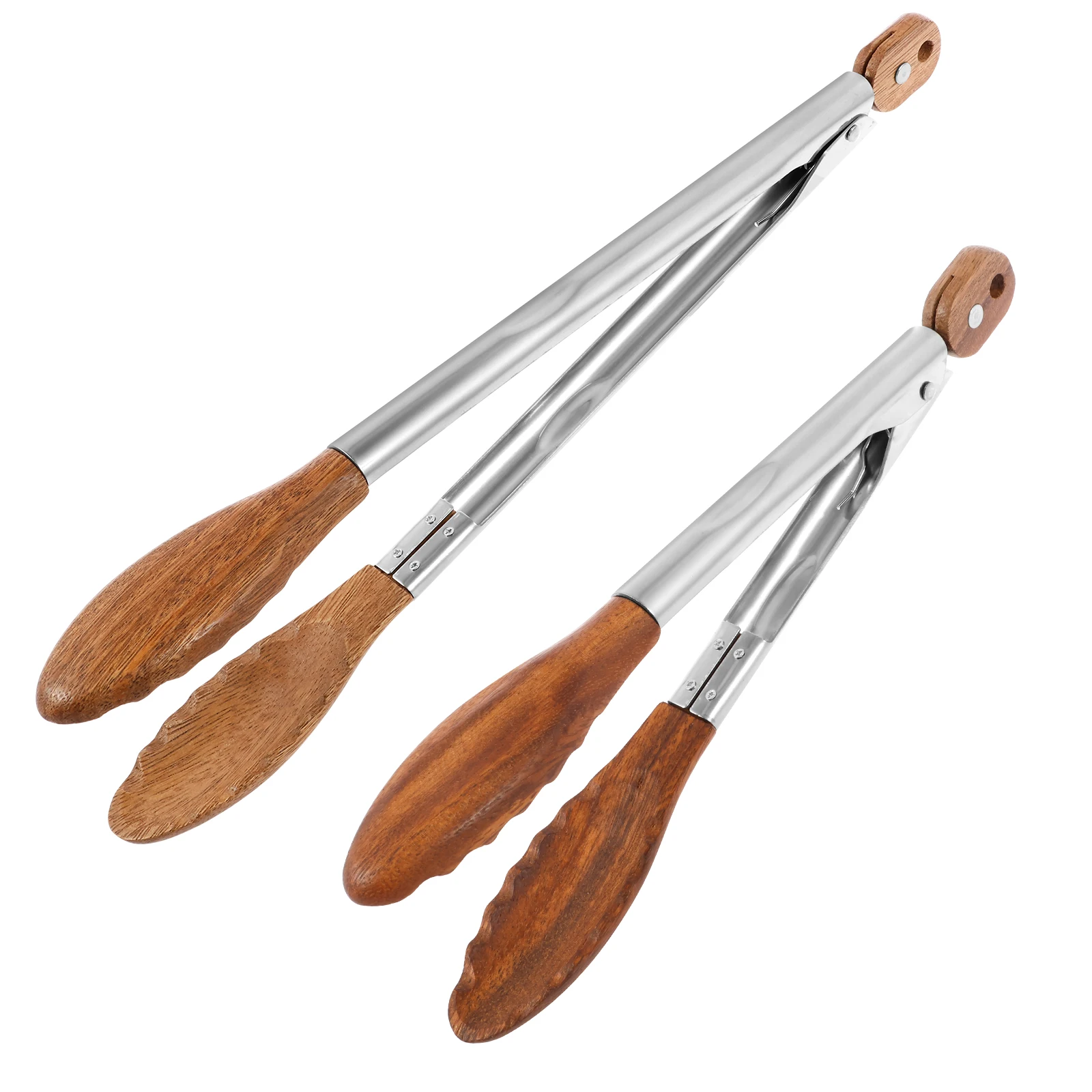 2Pcs Wood Food Tongs Rustproof - Storage Tips For Food ulasan dan harga