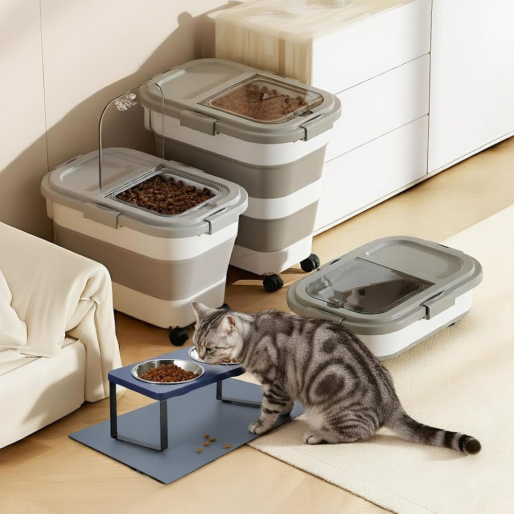 15 Lbs Dog/Cat Food Storage Co - Food Storage Dog ulasan dan harga
