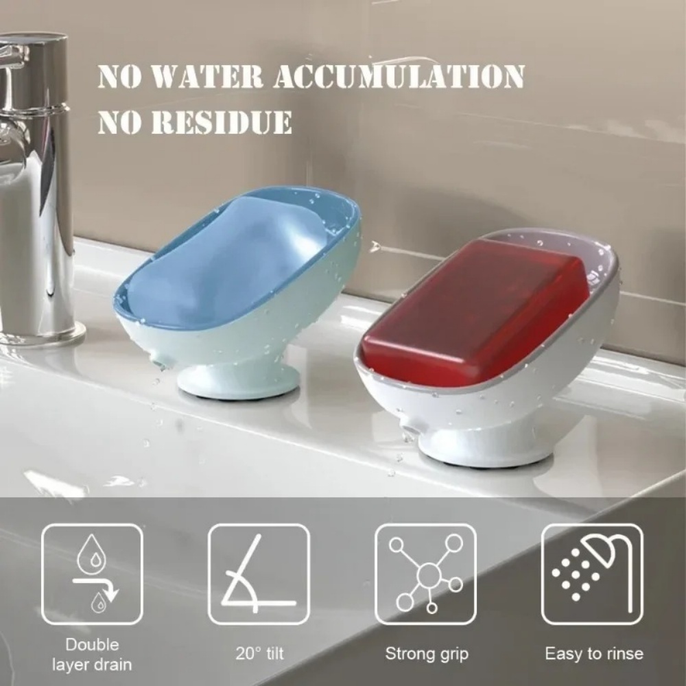 1pc Super Suction Cup Bathroom - Food Storage Rack ulasan dan harga