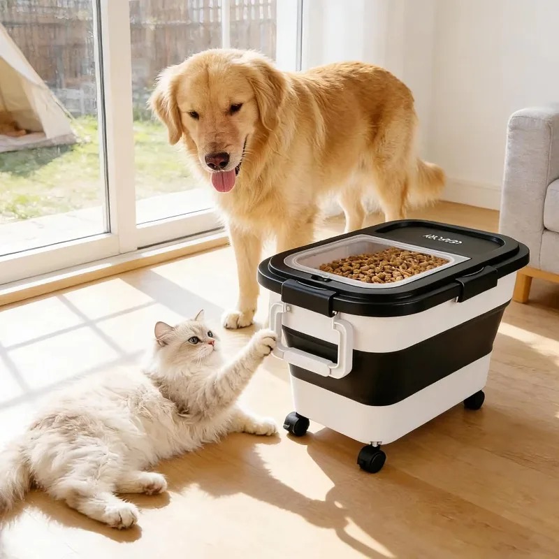 Dog Food Storage Container 20- - Food Storage Dog ulasan dan harga