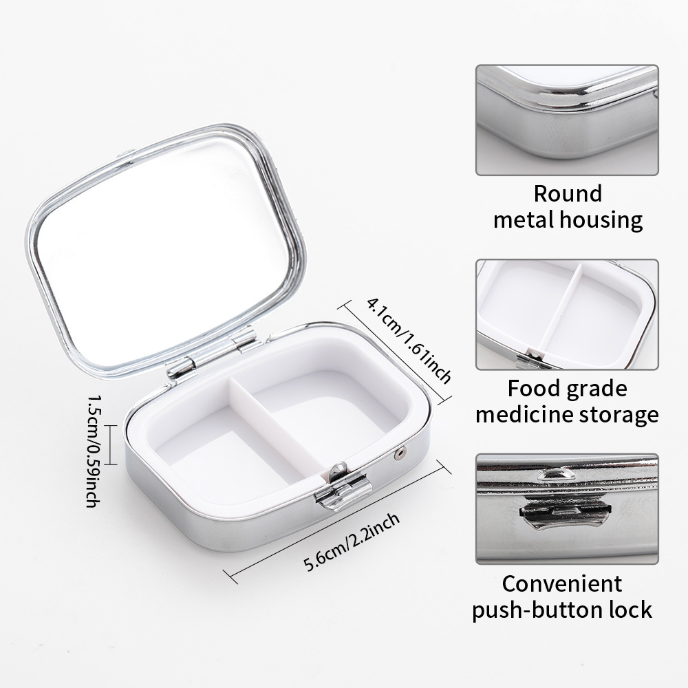 1 Cute Cat-Shaped Metal Pill B - Food Storage And Safety ulasan dan harga