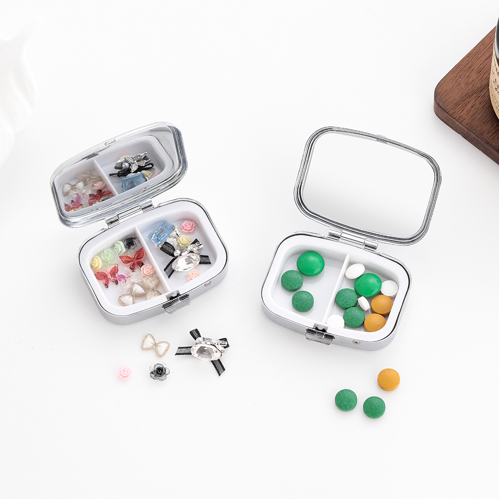 1 Cute Cat-Shaped Metal Pill B - Food Storage And Safety ulasan dan harga