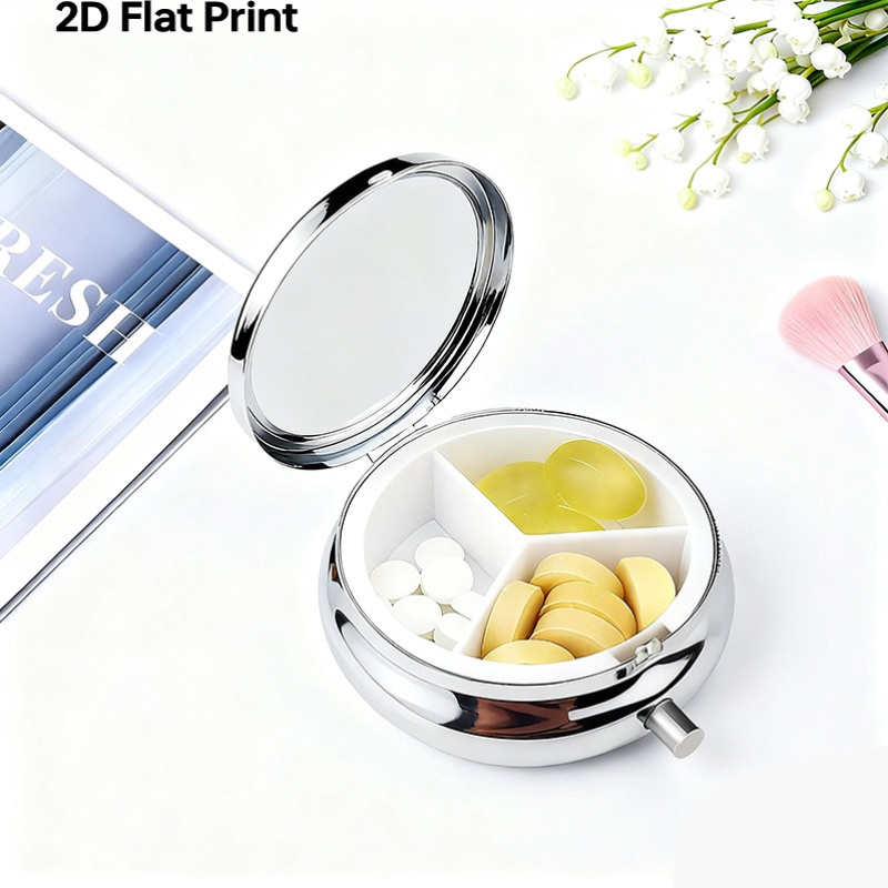 1 Cute Cat-Shaped Metal Pill B - Food Storage And Safety ulasan dan harga