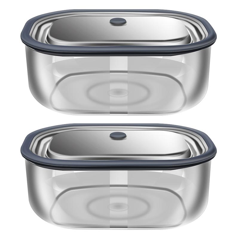 High Borosilicate Glass Rectan - Glass Meal Prep Container ulasan dan harga
