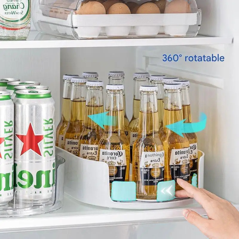 360°Rotating Tray Lazy Susan F - Food Storage Rack ulasan dan harga